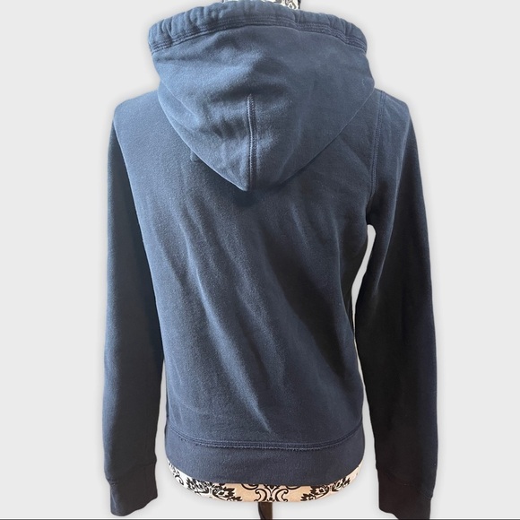 Hollister Navy Blue Pullover Hoodie - Picture 5 of 8